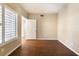 Bedroom featuring wood floors, natural light, and neutral paint at 2152 Jasper Bluff St # 103, Las Vegas, NV 89117