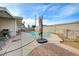 Enjoy the outdoors with this backyard pool and patio area, perfect for summer gatherings at 2496 Golfers St, Las Vegas, NV 89142