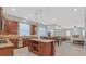 Spacious kitchen boasts stainless steel appliances, ample counter space and convenient open floor plan at 2555 Antique Blossom Ave, Henderson, NV 89052