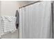 Bathroom with a tub/shower and white curtain rod at 2643 Red Rock St # 201, Las Vegas, NV 89146