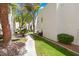 Exterior of building featuring lush landscaping and a walkway at 2643 Red Rock St # 201, Las Vegas, NV 89146