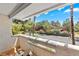 Private patio with serene neighborhood views at 2643 Red Rock St # 201, Las Vegas, NV 89146
