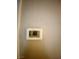 Close up of thermostat shows temperature control feature for comfortable living at 2813 Painted Rose Ln, Henderson, NV 89074