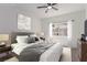 Cozy bedroom with soft carpet, natural light, and comfortable bed at 3318 N Decatur Blvd # 1020, Las Vegas, NV 89130