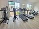 Fitness center with treadmills, elliptical machines and views at 3930 University Center Dr # 612, Las Vegas, NV 89119