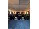 Home theater room with comfortable seating and a large screen at 3930 University Center Dr # 612, Las Vegas, NV 89119