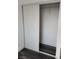 A peek inside a bedroom closet that features rod for hanging clothing at 4231 E Kellogg Rd, Pahrump, NV 89061