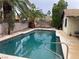 Backyard pool featuring clear water, and patio area, perfect for relaxing and entertaining at 5821 Santa Catalina Ave, Las Vegas, NV 89108