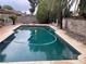 Backyard pool featuring clear water, and patio area, perfect for relaxing and entertaining at 5821 Santa Catalina Ave, Las Vegas, NV 89108