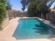 Sparkling backyard pool, ideal for summer fun and relaxation at 5821 Santa Catalina Ave, Las Vegas, NV 89108