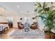Cozy living room featuring comfortable seating, stylish decor, and natural light at 615 D Ave, Boulder City, NV 89005