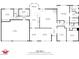 Detailed floor plan showcasing layout, room dimensions, and total square footage at 731 W Calvada Blvd, Pahrump, NV 89048