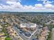 This aerial shows 765 Butternut Ct. in a neighborhood featuring well-maintained homes and landscaping at 765 Butternut Ct, Henderson, NV 89014
