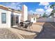 Backyard showcasing a concrete patio area perfect for outdoor dining and entertaining at 765 Butternut Ct, Henderson, NV 89014