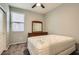 Bedroom with a queen mattress, closet and dresser at 7761 Sagamore Bay Ct, Las Vegas, NV 89179