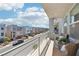 Balcony with seating area offering community views and bright blue skies at 8042 Misty Canyon Ave, Las Vegas, NV 89113