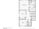 Detailed second floor plan featuring the primary bedroom, bathroom, office, closet, and secondary bedroom at 8042 Misty Canyon Ave, Las Vegas, NV 89113