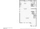 Detailed third floor plan featuring the kitchen, dining room, living room, pantry, and bathroom layout at 8042 Misty Canyon Ave, Las Vegas, NV 89113