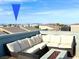 Rooftop patio offering comfortable seating, scenic views, and the perfect spot for relaxation and entertainment at 8042 Misty Canyon Ave, Las Vegas, NV 89113