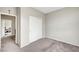 Empty bedroom featuring double door closet and neutral paint at , Las Vegas, NV 89139