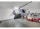 This garage is clean and organized with epoxy floors, storage, and room for multiple cars at , Las Vegas, NV 89139