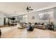 Spacious living room with lots of natural light and an open concept layout at 104 Glendive St, Henderson, NV 89012