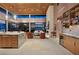 Inviting living room with high ceilings, modern fireplace, and stylish decor at 11707 Discovery Canyon Dr, Las Vegas, NV 89135