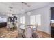 The dining area includes a glass table and mirrored wall at 1794 Morro Vista Dr, Las Vegas, NV 89135