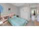Bedroom with closet and an entry in view at 1809 Solana Del Norte Way, North Las Vegas, NV 89031