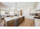 Spacious kitchen with large island, stainless appliances, and open floor plan at 2177 Magnolia Pond Ct, Henderson, NV 89052