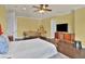 Spacious main bedroom with sitting area, and hardwood floors at 2382 Sunburst View St, Henderson, NV 89052
