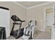 Functional office space with modern workout equipment at 2382 Sunburst View St, Henderson, NV 89052