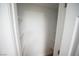 Open walk-in pantry featuring wood floor and shelving at 2606 S Durango Dr # 165, Las Vegas, NV 89117