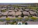 Wide angle shot of Southwestern homes within a large community at 3084 Porte La Paz Ave, Henderson, NV 89044