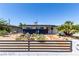 Charming single-story home with a unique xeriscaped front yard and gated entry at 3308 Navajo Way, Las Vegas, NV 89108