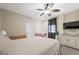 Comfortable bedroom offers built-in storage and a cozy ambiance, perfect for restful nights and relaxation at 335 Pleasant Summit Dr, Henderson, NV 89012