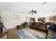 Spacious living room and kitchen with wood flooring and plenty of natural light at 335 Pleasant Summit Dr, Henderson, NV 89012