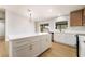 Open floor plan kitchen featuring an island and stainless steel appliances at 3572 Tempe St, Las Vegas, NV 89103