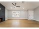 Inviting living room featuring a fireplace and new floors at 3572 Tempe St, Las Vegas, NV 89103