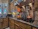 Kitchen showcases stainless steel appliances and granite countertops, offering a functional workspace at 5416 Alabaster Ct, Las Vegas, NV 89149