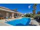Beautiful backyard pool and patio area, perfect for enjoying outdoor living and entertaining at 5416 Alabaster Ct, Las Vegas, NV 89149