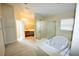 Luxurious bathroom featuring a soaking tub, a glass shower and vanity area at 5808 Amber Station Ave, Las Vegas, NV 89131