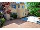 Charming two-story home with well-maintained landscaping and a concrete driveway at 5808 Amber Station Ave, Las Vegas, NV 89131