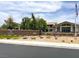 Beautiful community building at 445 Heritage with an American flag waving in the wind at 676 Otter Brook St, Henderson, NV 89011