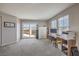 Bedroom with natural light, a work-from-home area and outdoor access at 689 Sea Star St, Henderson, NV 89002