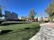 Enjoy the outdoors on this well-manicured community turf lawn at 8060 Haywood Estate Ave, Las Vegas, NV 89113