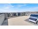 Rooftop deck with lounge seating offering panoramic neighborhood views at 8060 Haywood Estate Ave, Las Vegas, NV 89113