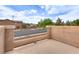 Balcony with views of the neighborhood at 8745 Dodds Canyon St, Las Vegas, NV 89131