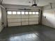 Spacious two-car garage with automatic door and plenty of room for parking and storage at 8745 Dodds Canyon St, Las Vegas, NV 89131