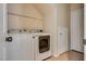 Convenient laundry room with a washer and dryer at 8745 Dodds Canyon St, Las Vegas, NV 89131